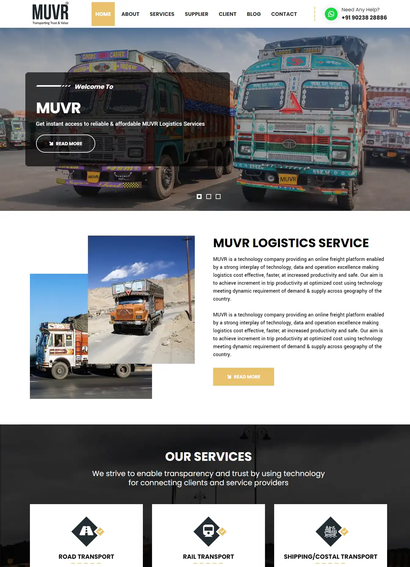 MUVR - Portfolio Website