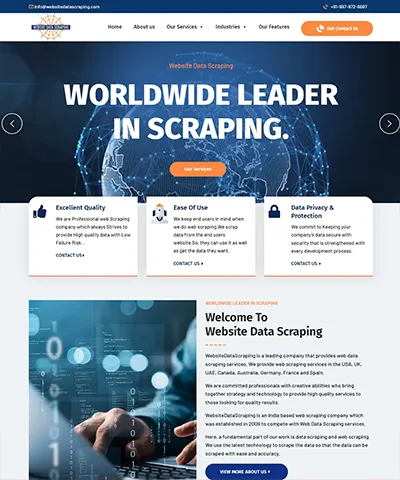 Website Data Scraping Services