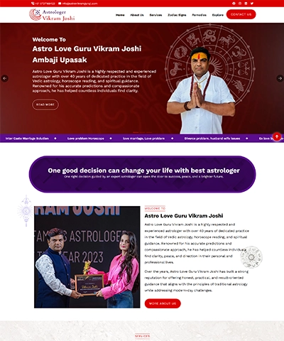 Astro Love Guru Vikram Joshi